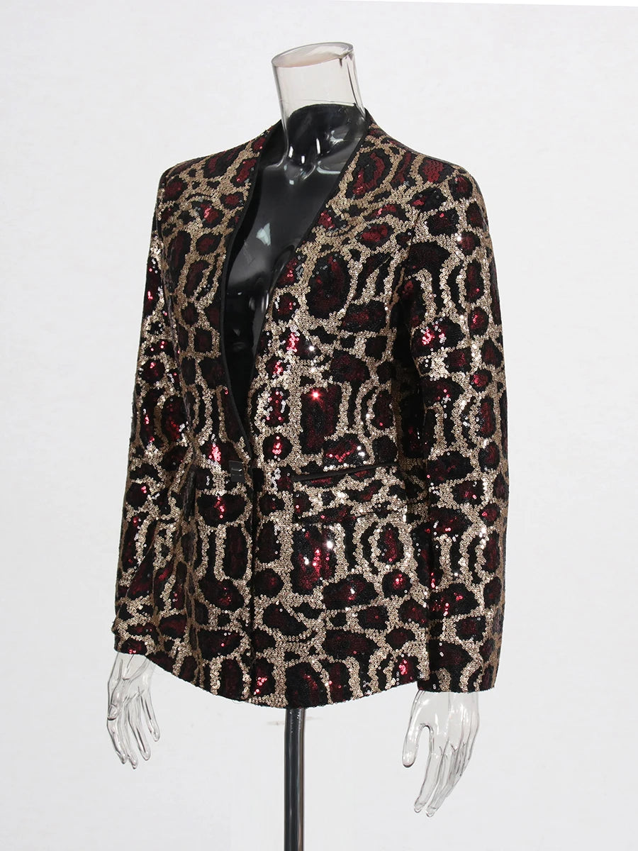 Sequins Pattern Jacket