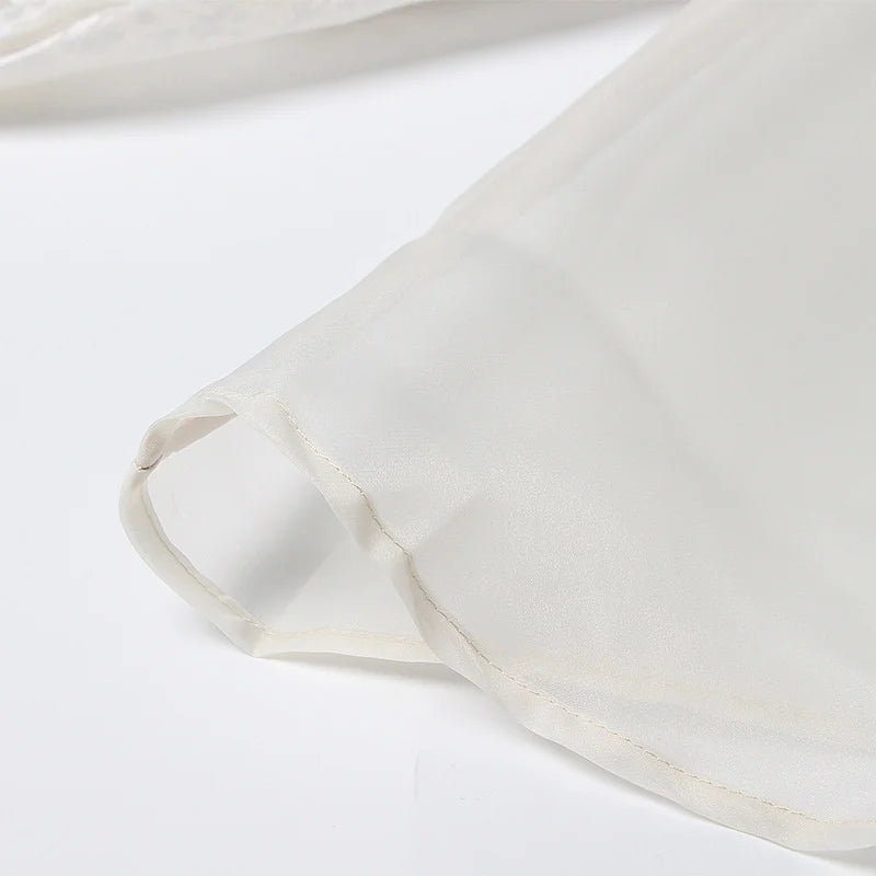 Chiffon Belted Blouse