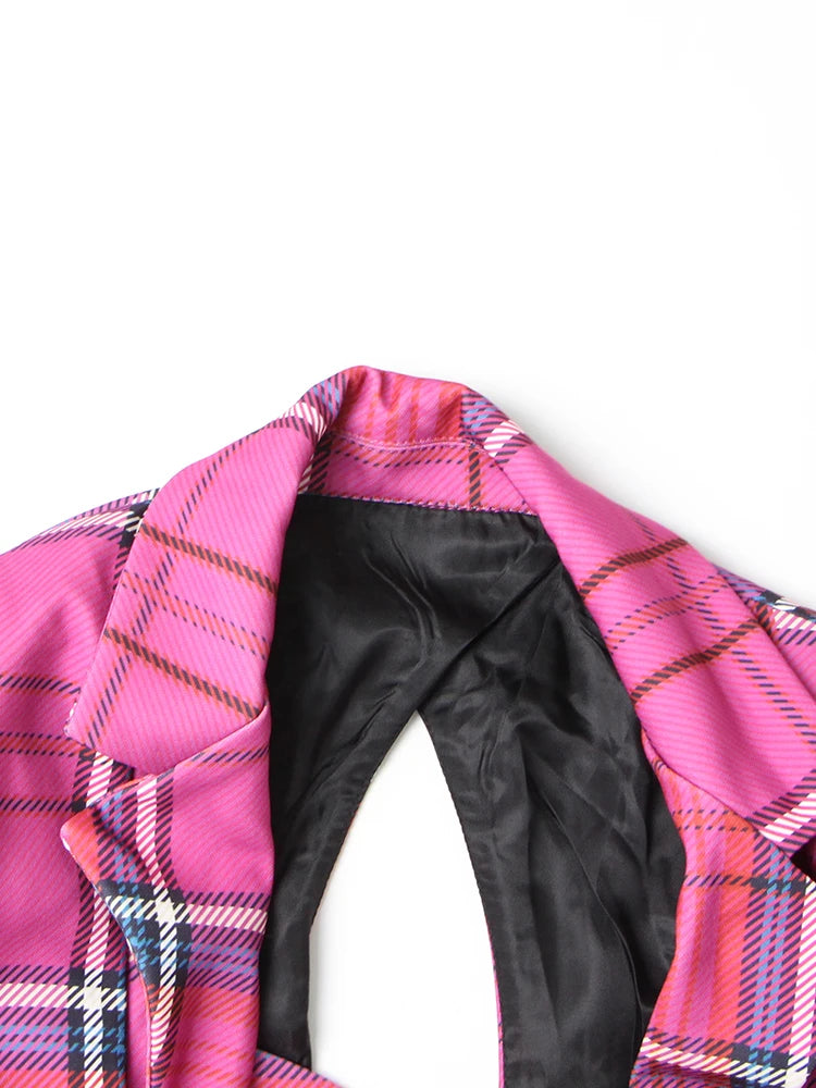 Back Cutout Blazer