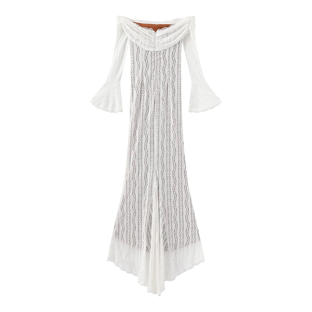 Off The Shoulder Lace Dress