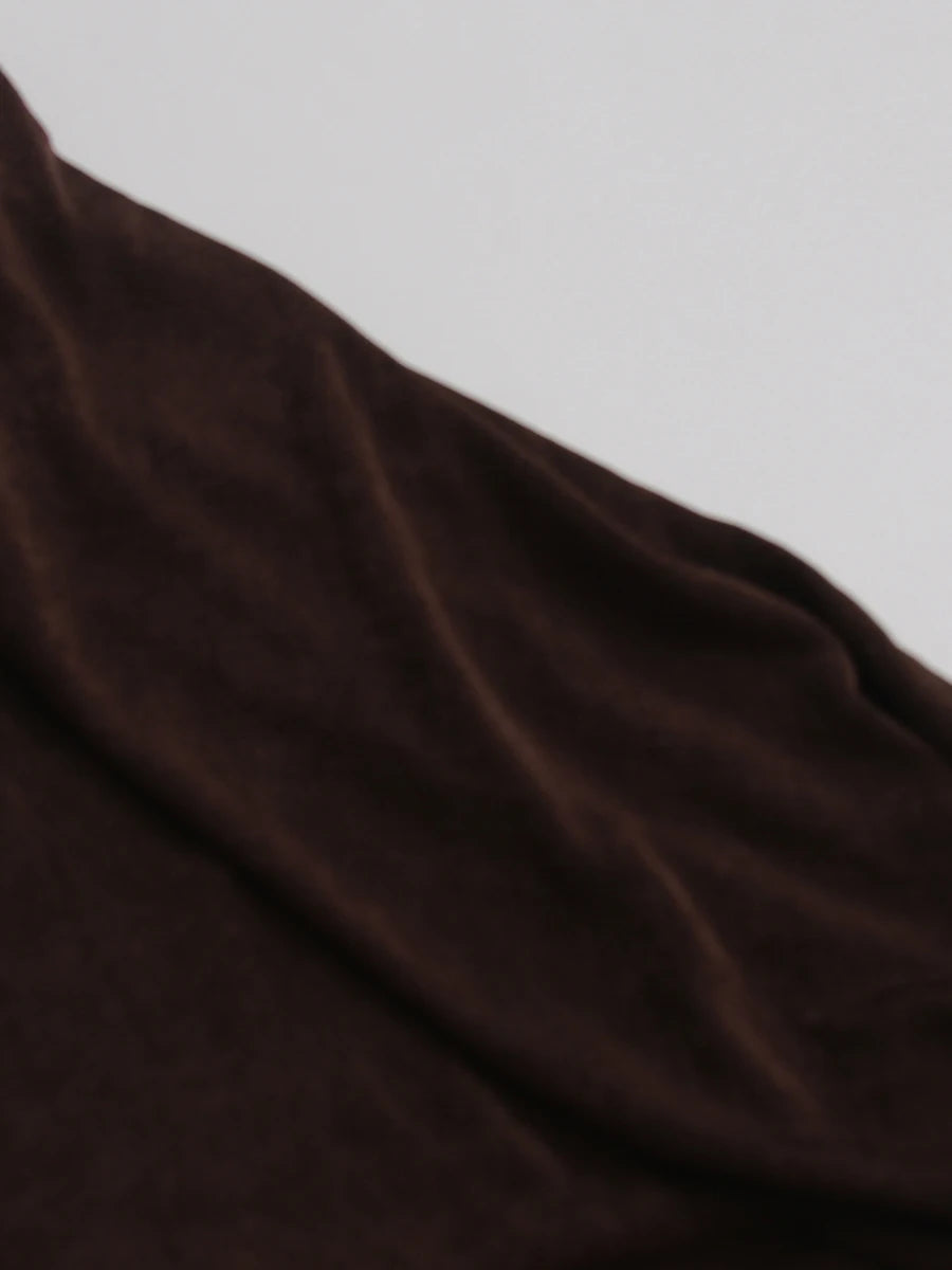 Brown Skirt Set