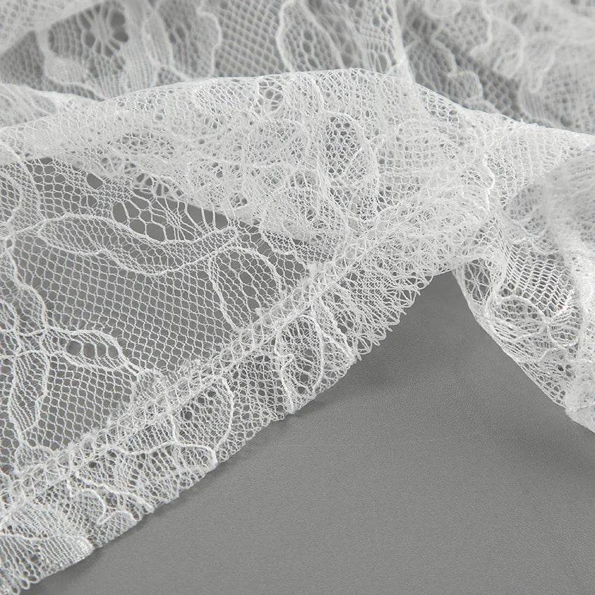 White Lace Skirt