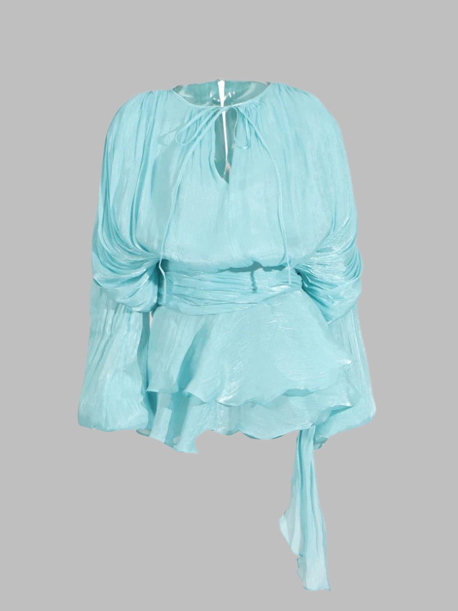 Blouson Mini Dress