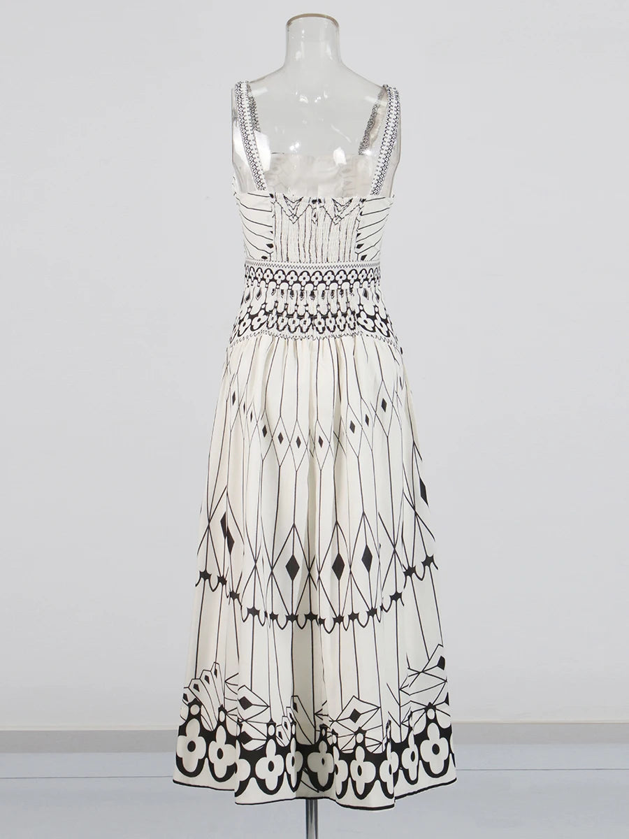 Print Pattern Dress