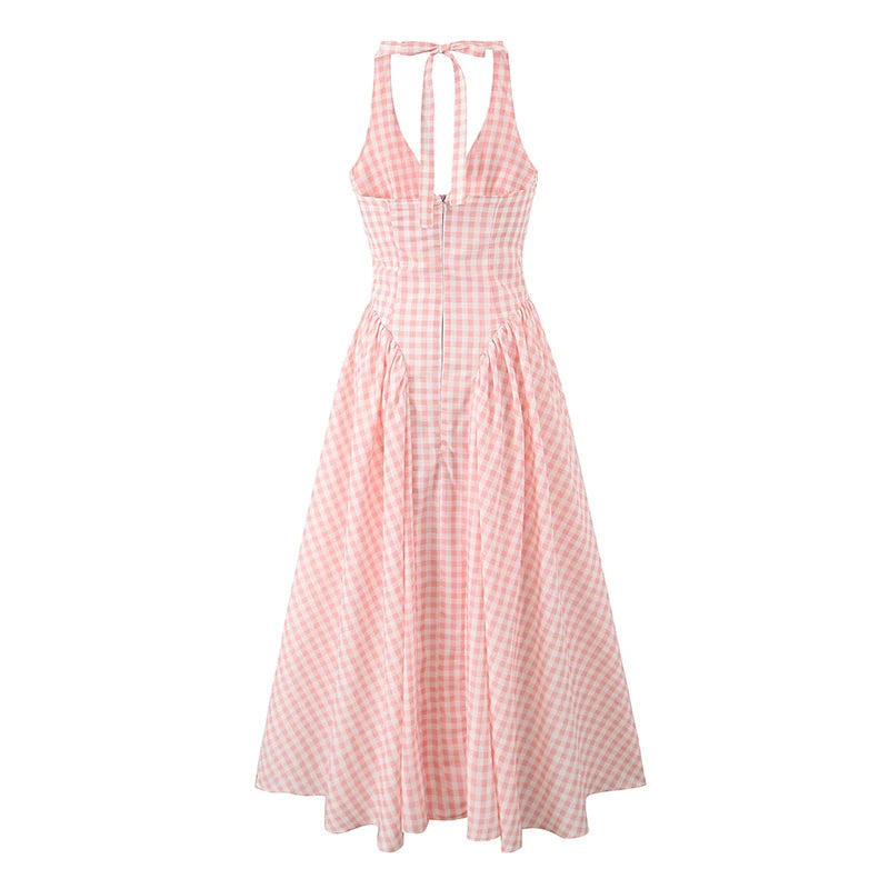 Halter Midi Dress