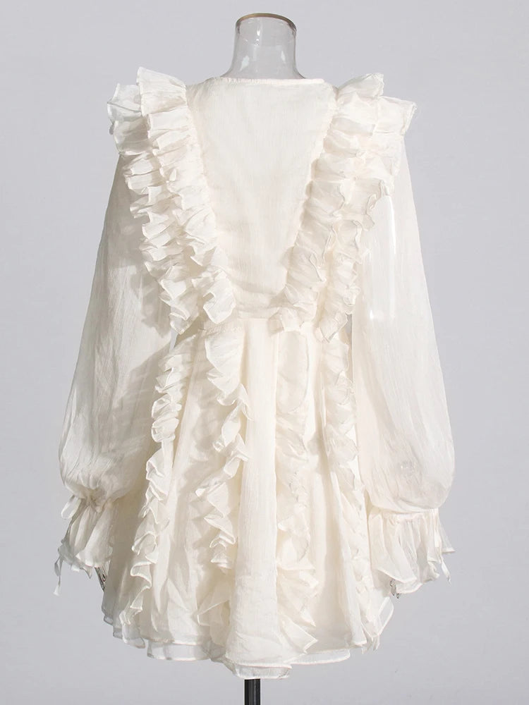 Ruffles Mini Dress