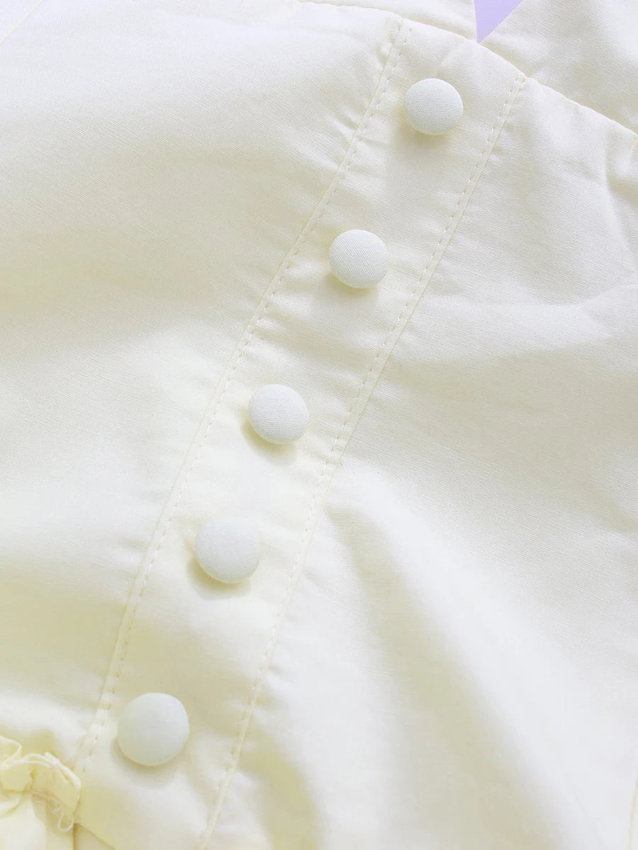 V-Neck Midid Dress