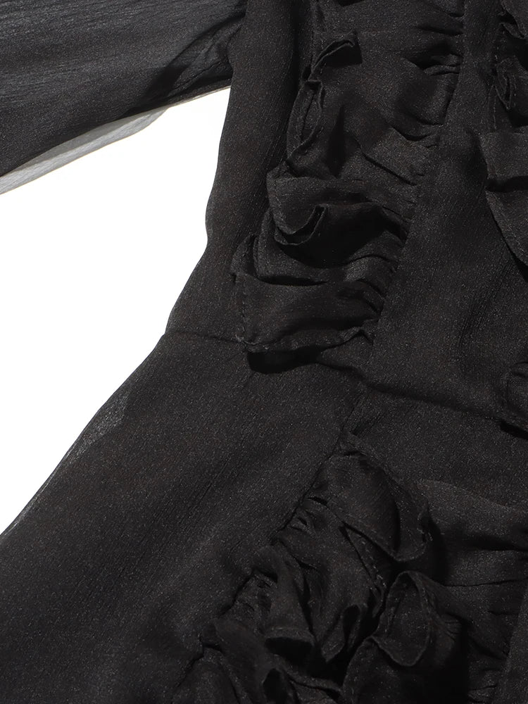 Ruffles Mini Dress