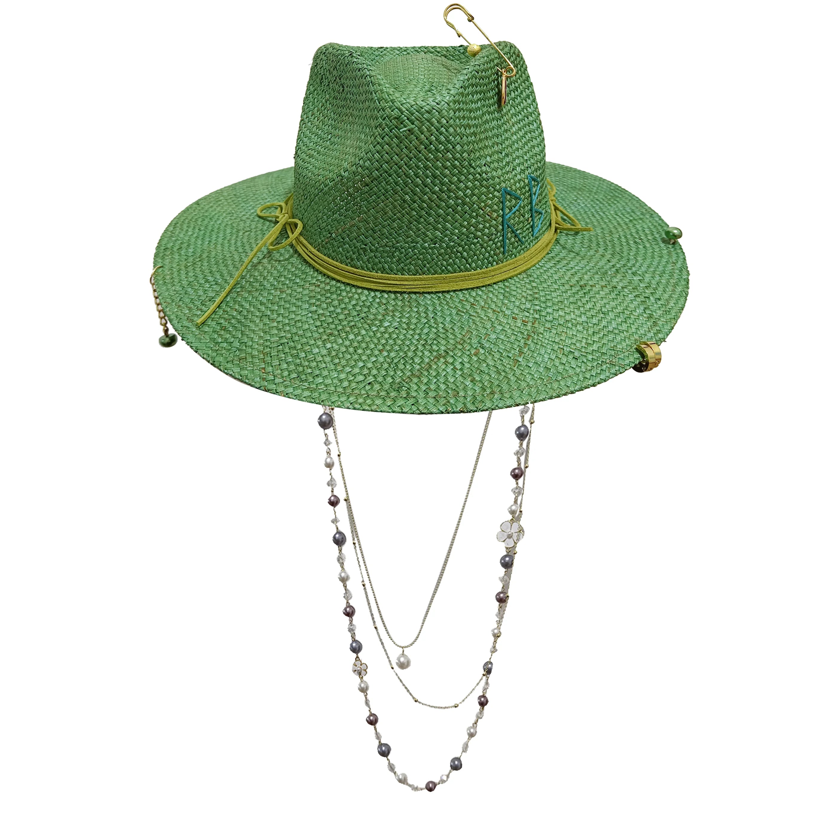 Applique Panama Hat