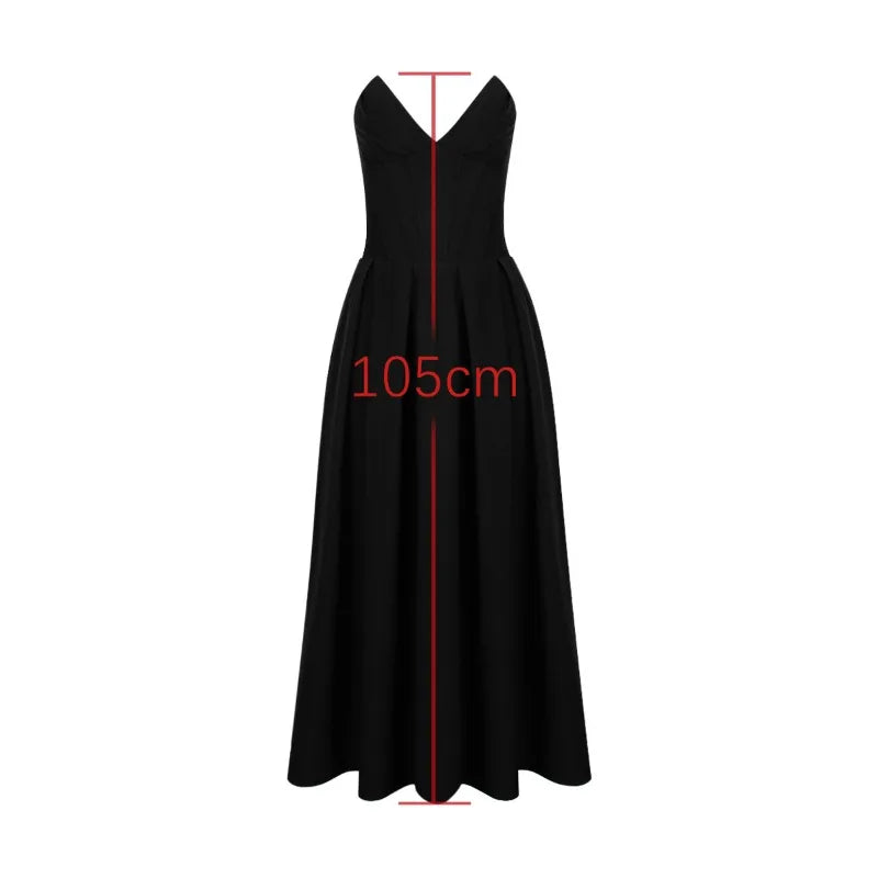 Strapless Evening Dress
