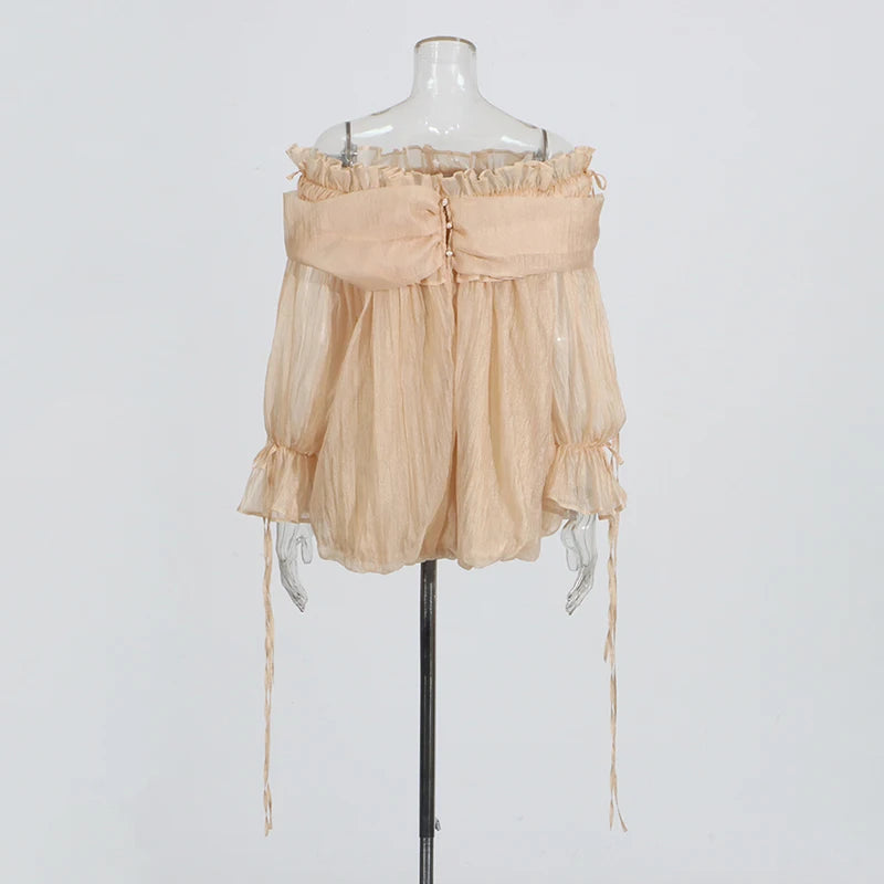 Boho Chiffon Blouson