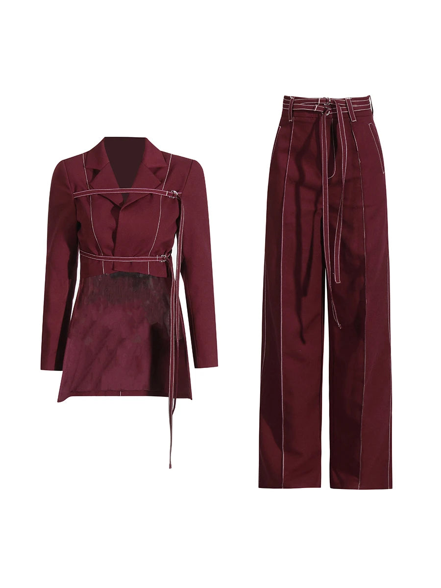 Two Piece Pants Set