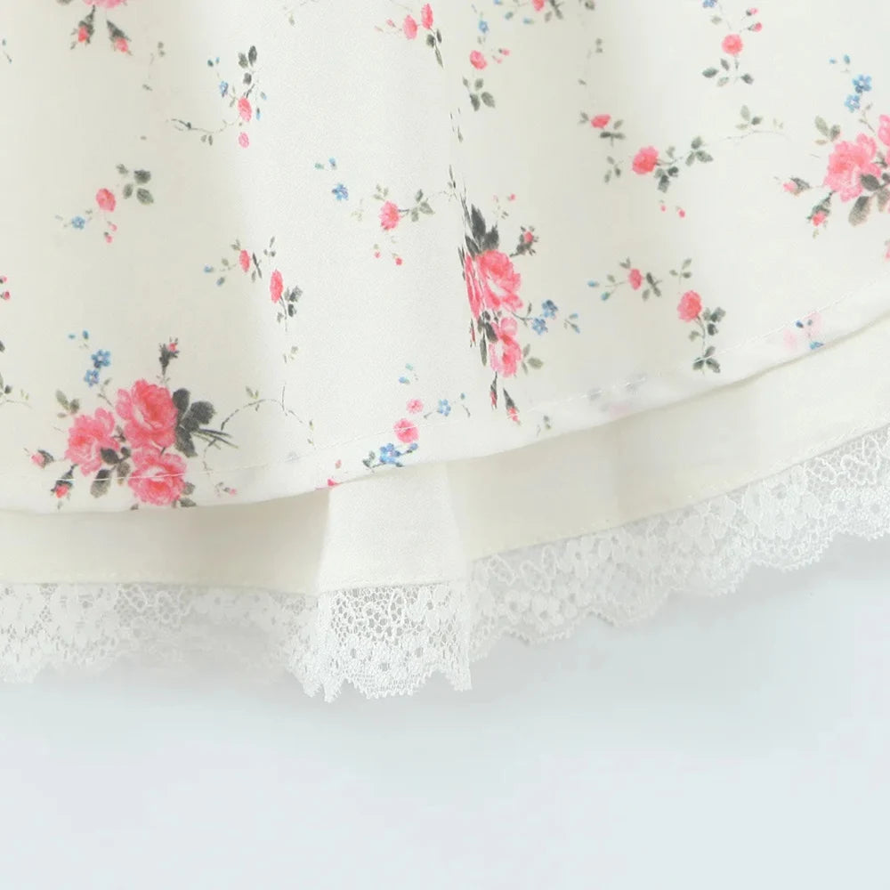 Print Mini Dress