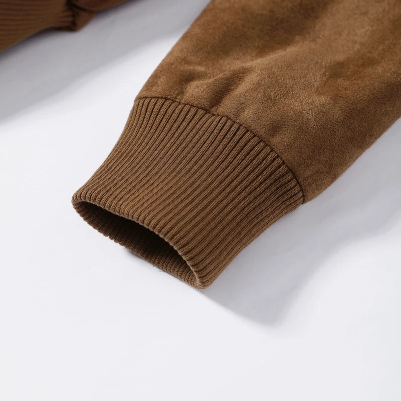 Faux Suede Jacket