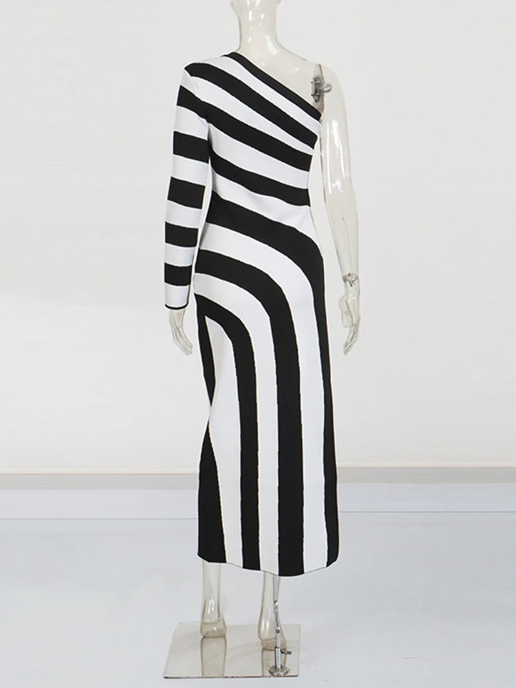 Stripe Party Dress