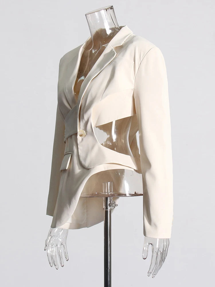 Asymmetrical Blazer