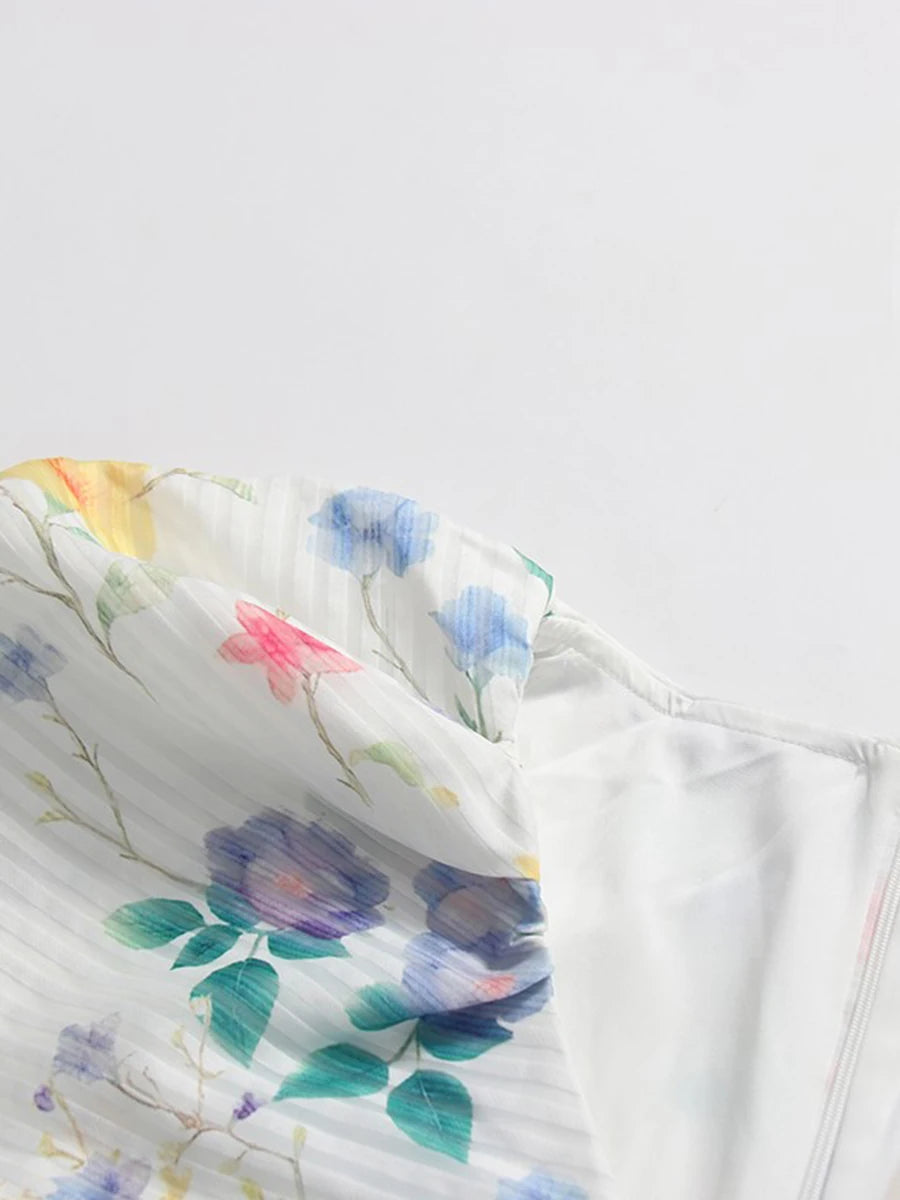 Print Midi Dress