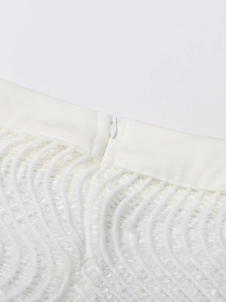 Sheer Lace Trousers