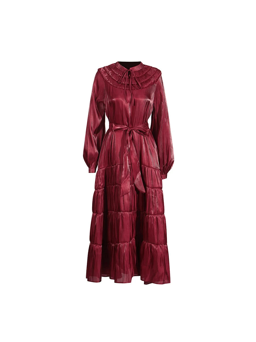 Belted Maxi Dress