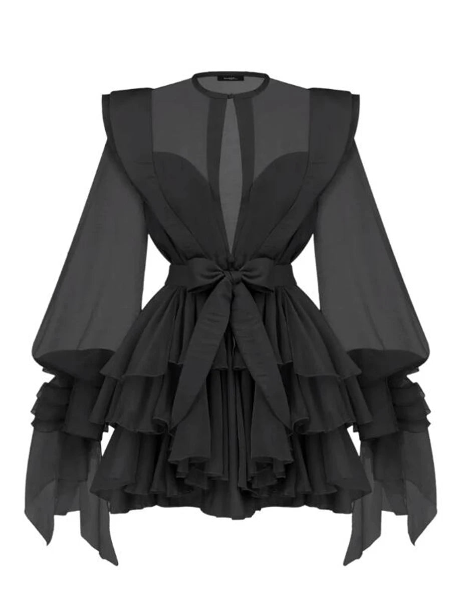 Ruffles Mini Dress