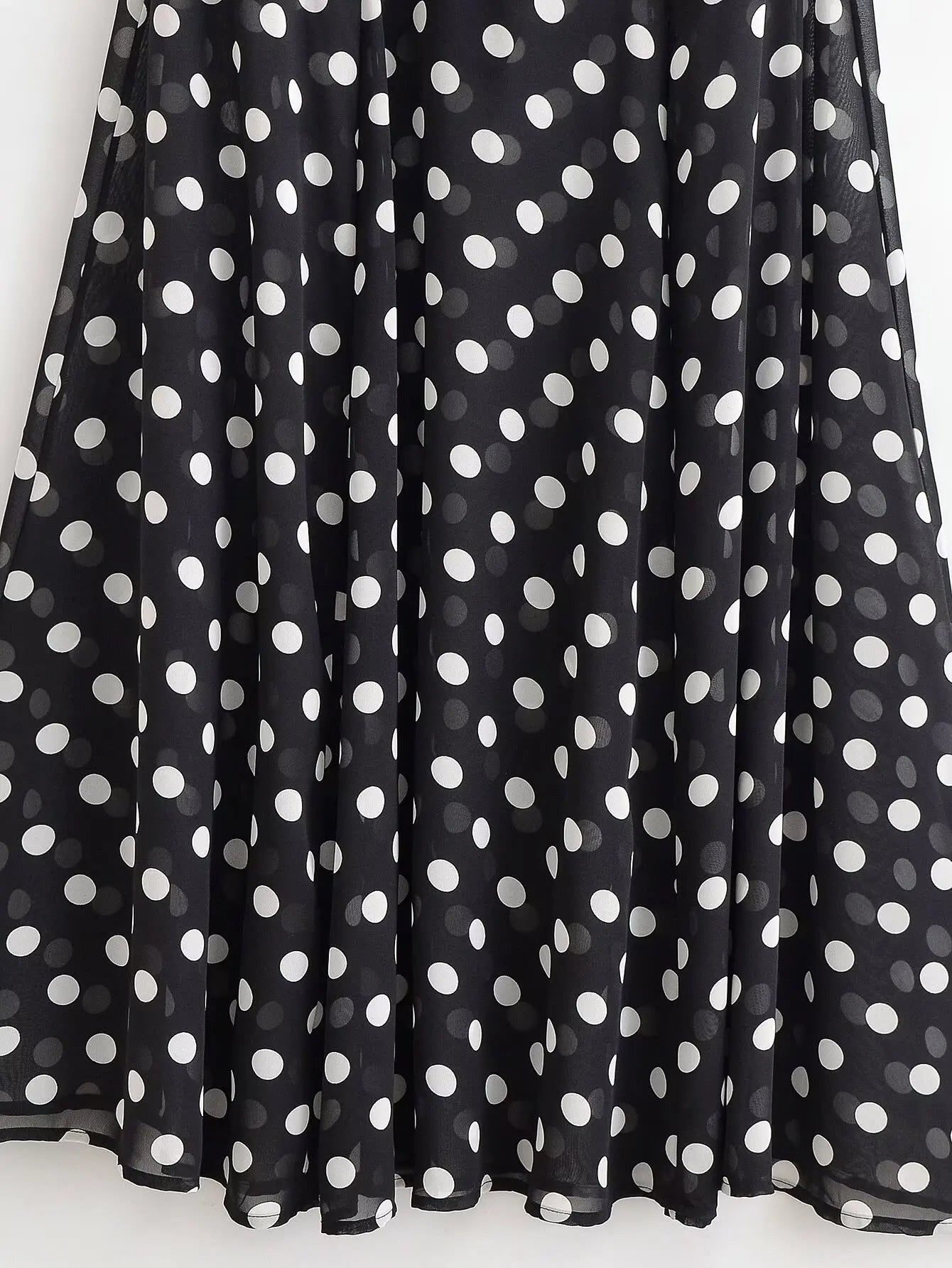Halter Neck Chiffon Dress