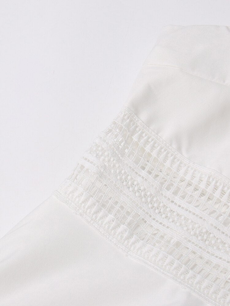 Lace Trim Dress