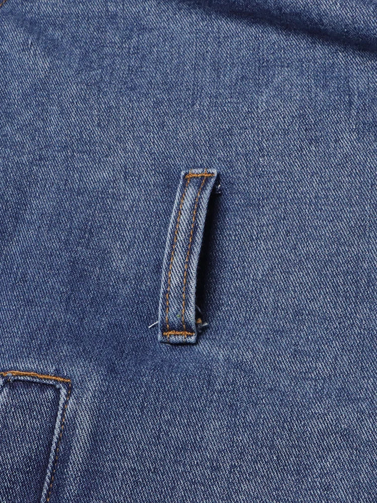 Denim Trench Coat
