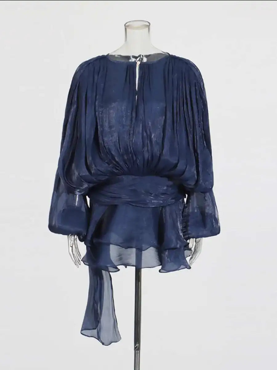 Blouson Mini Dress (More  Colors)