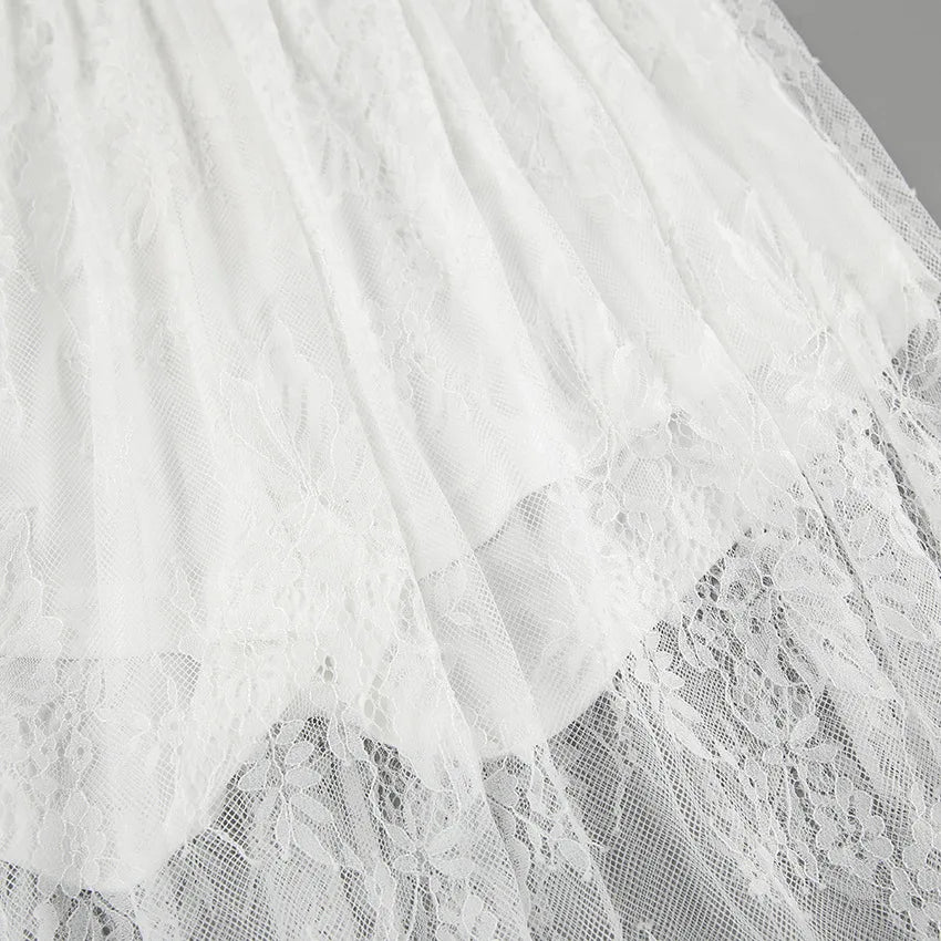 Lace Midi Skirt