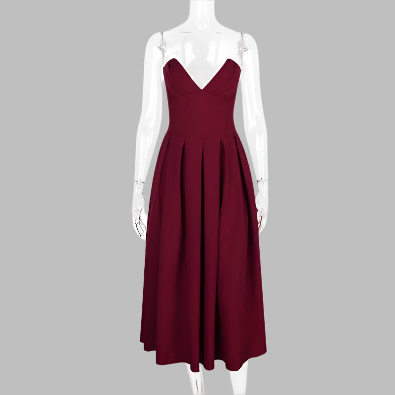 Strapless Evening Dress