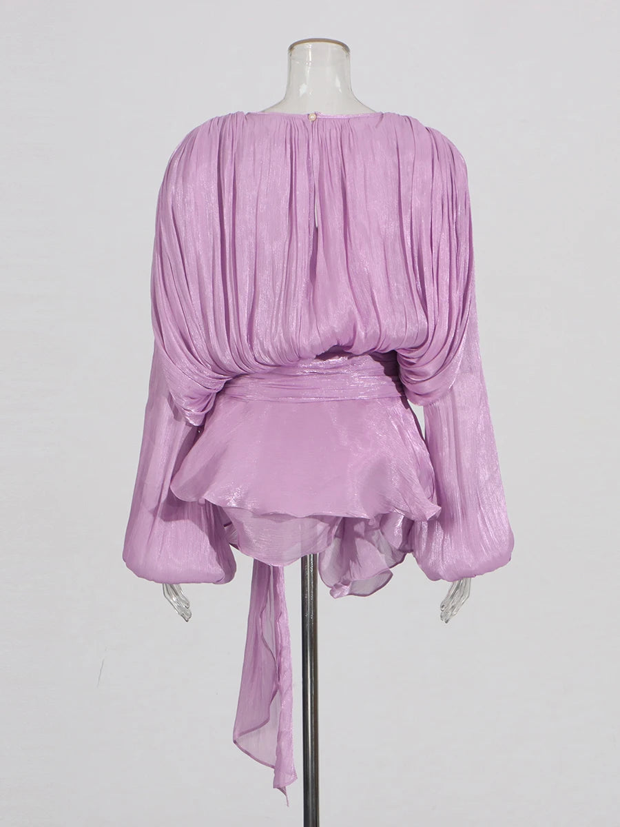 Blouson Mini Dress