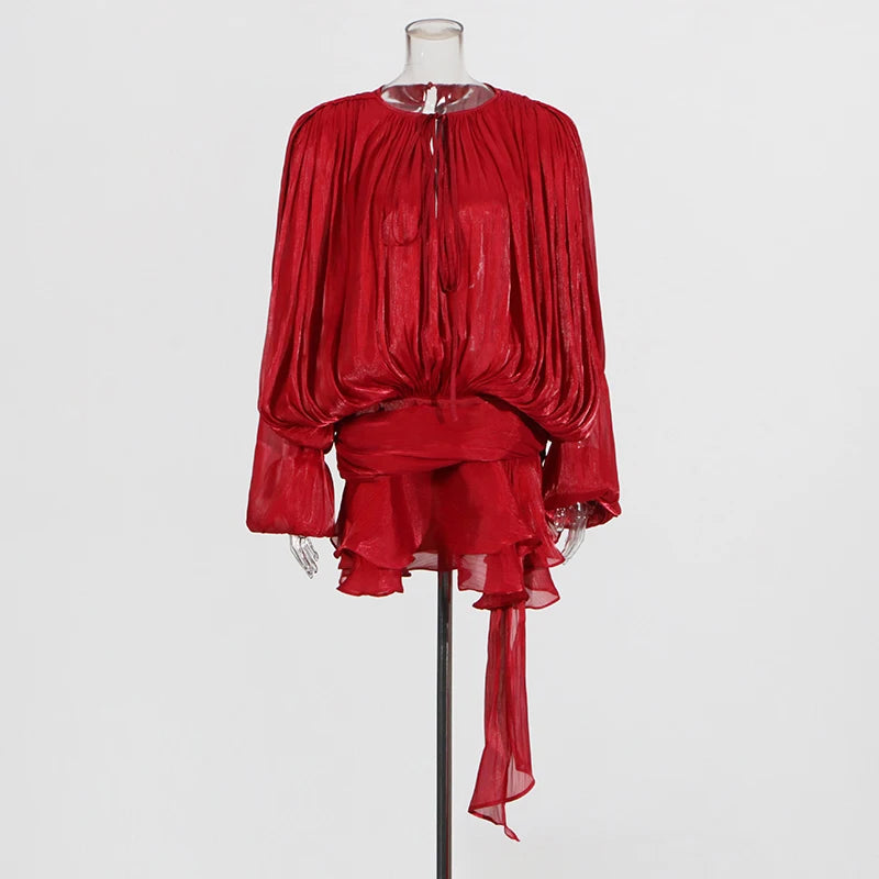 Blouson Mini Dress (New Spring Colors)