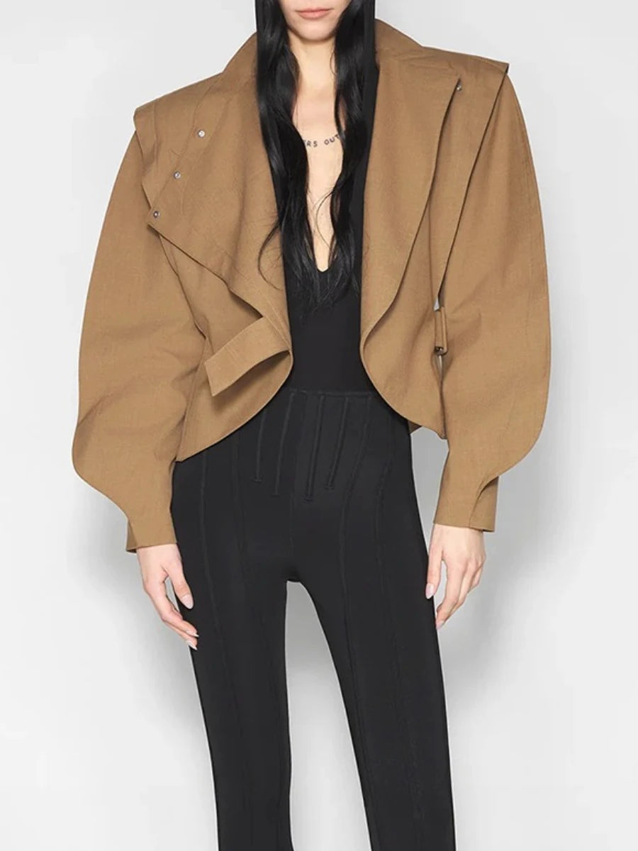 Batwing Sleeves Jacket