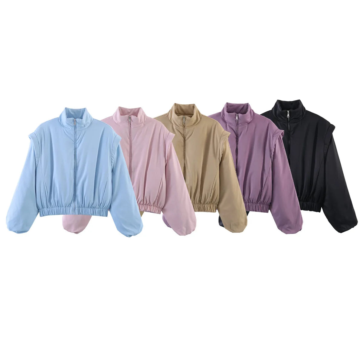 Satin Bomber Jacket