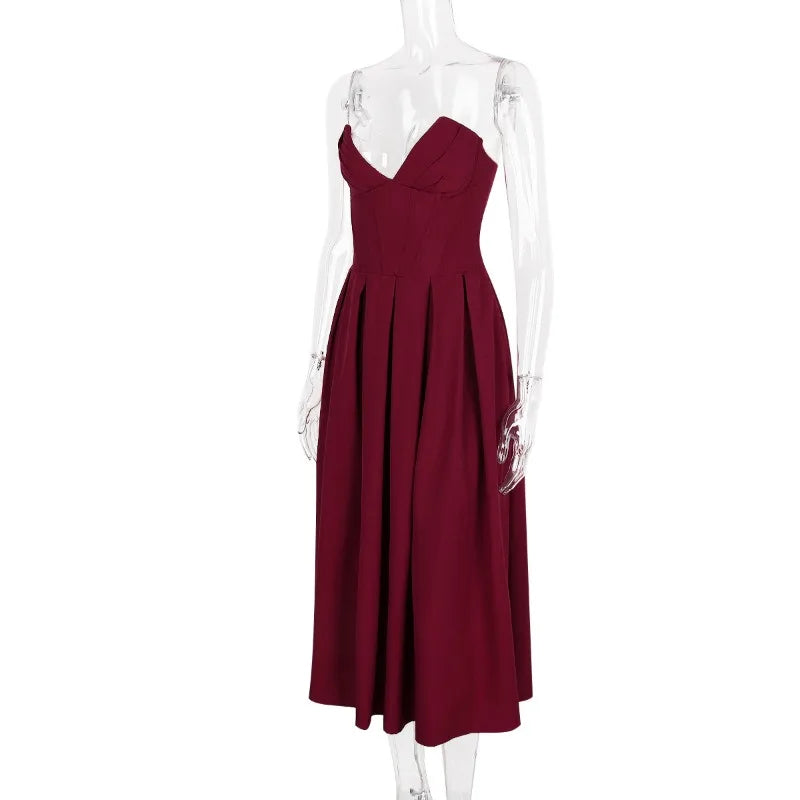Strapless Evening Dress