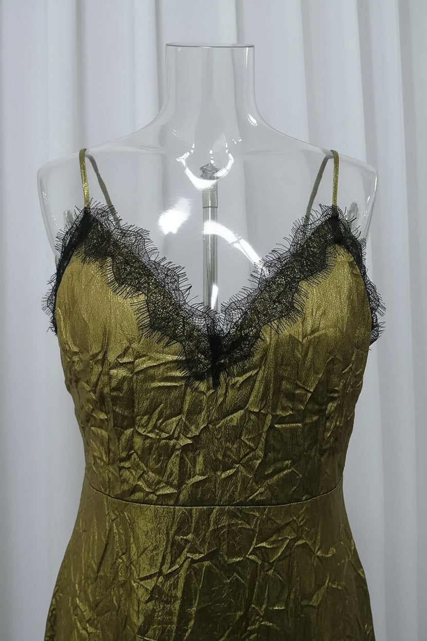 Gold Maxi Dress