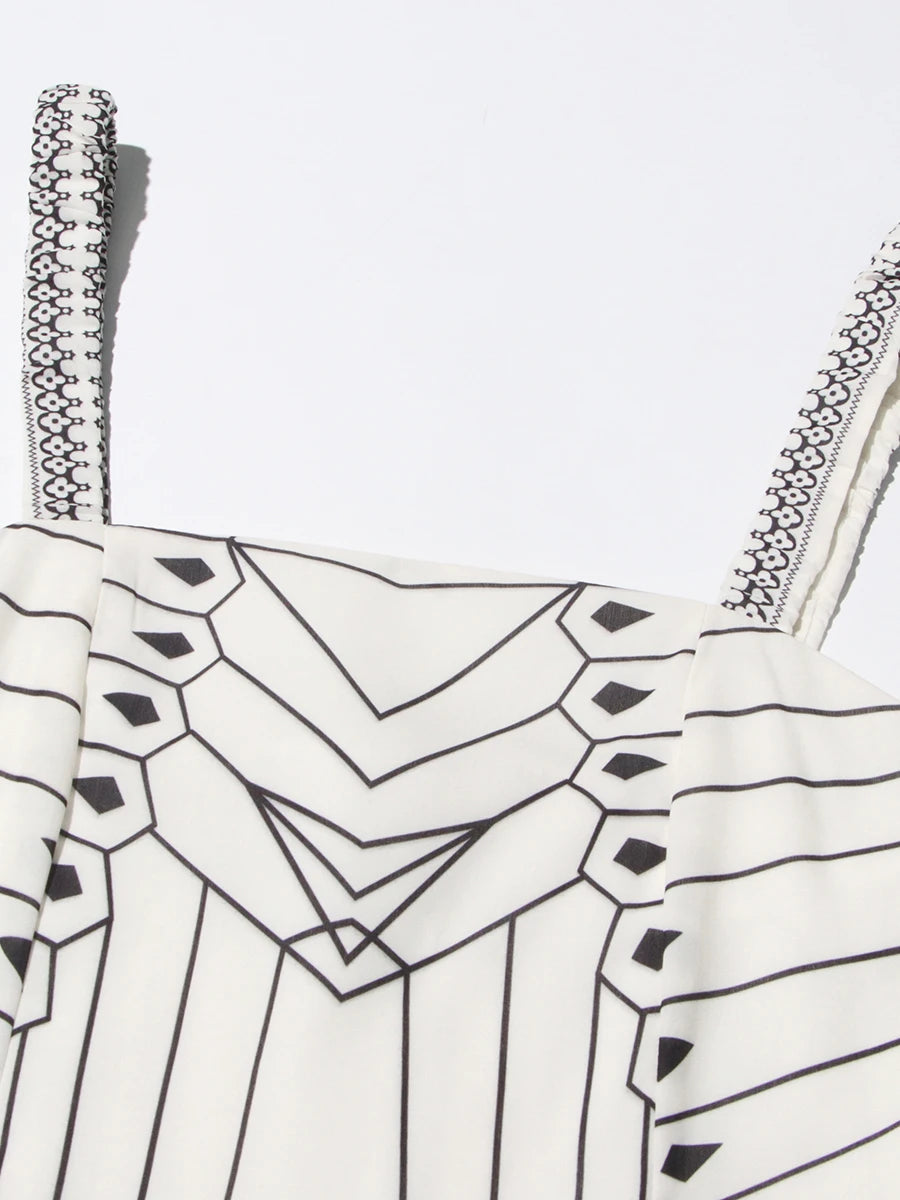 Print Pattern Dress