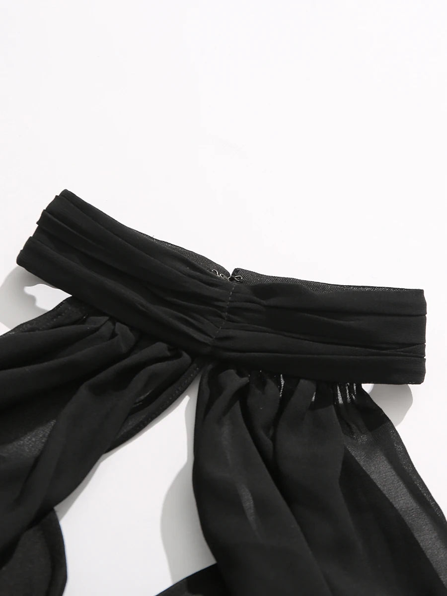 Cape Sleeve Dress
