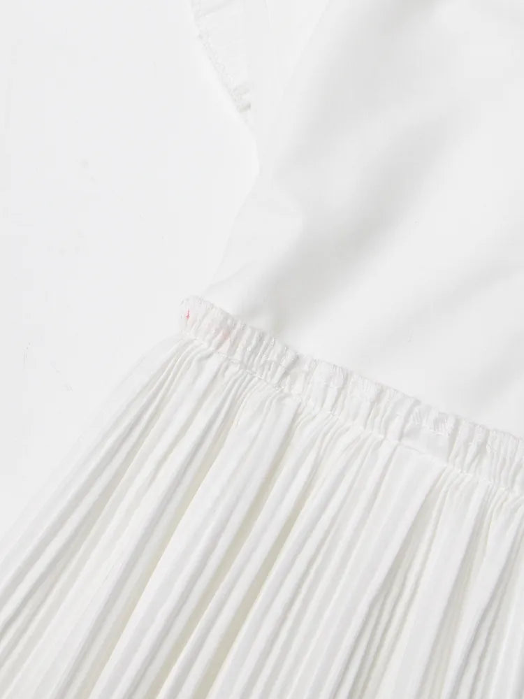 Strapless Ruffle Top