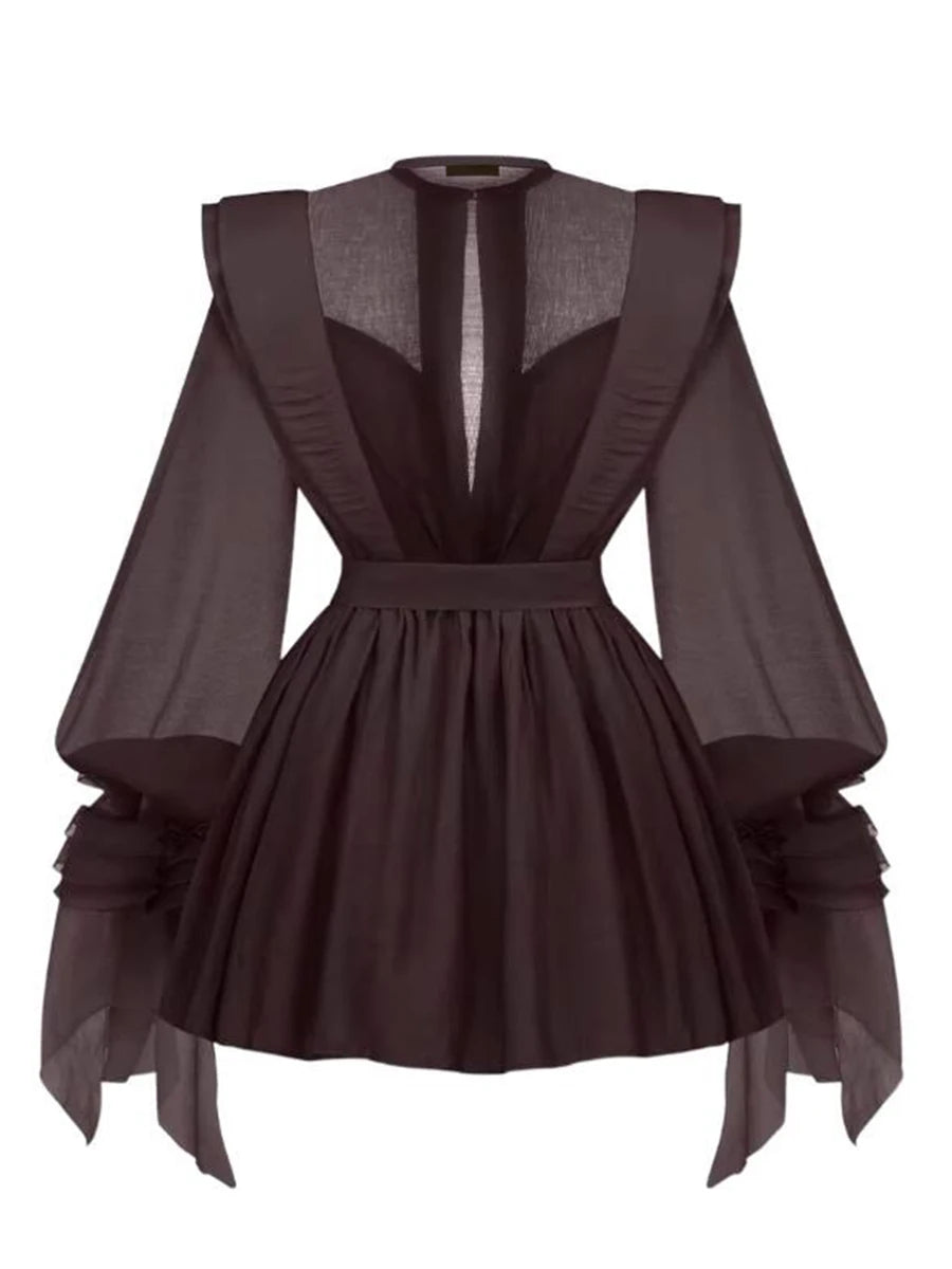 Ruffles Mini Dress
