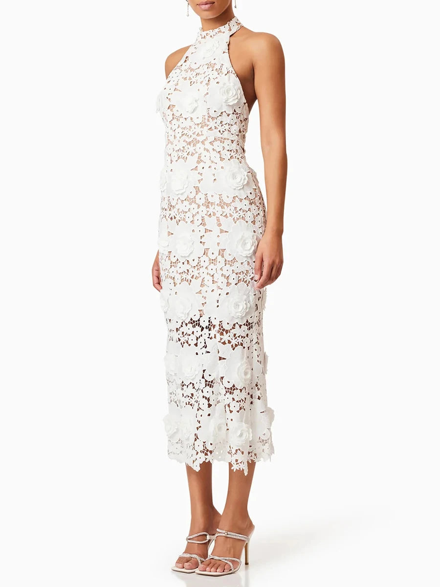 Lace Midi Dress