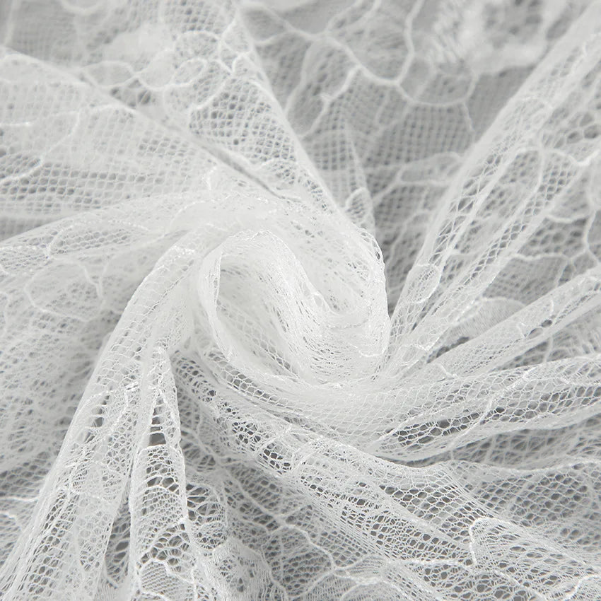 White Lace Skirt
