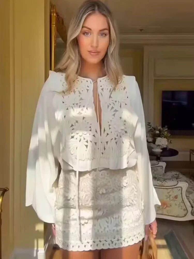 Top and Skirt Set | Zalia Atelier