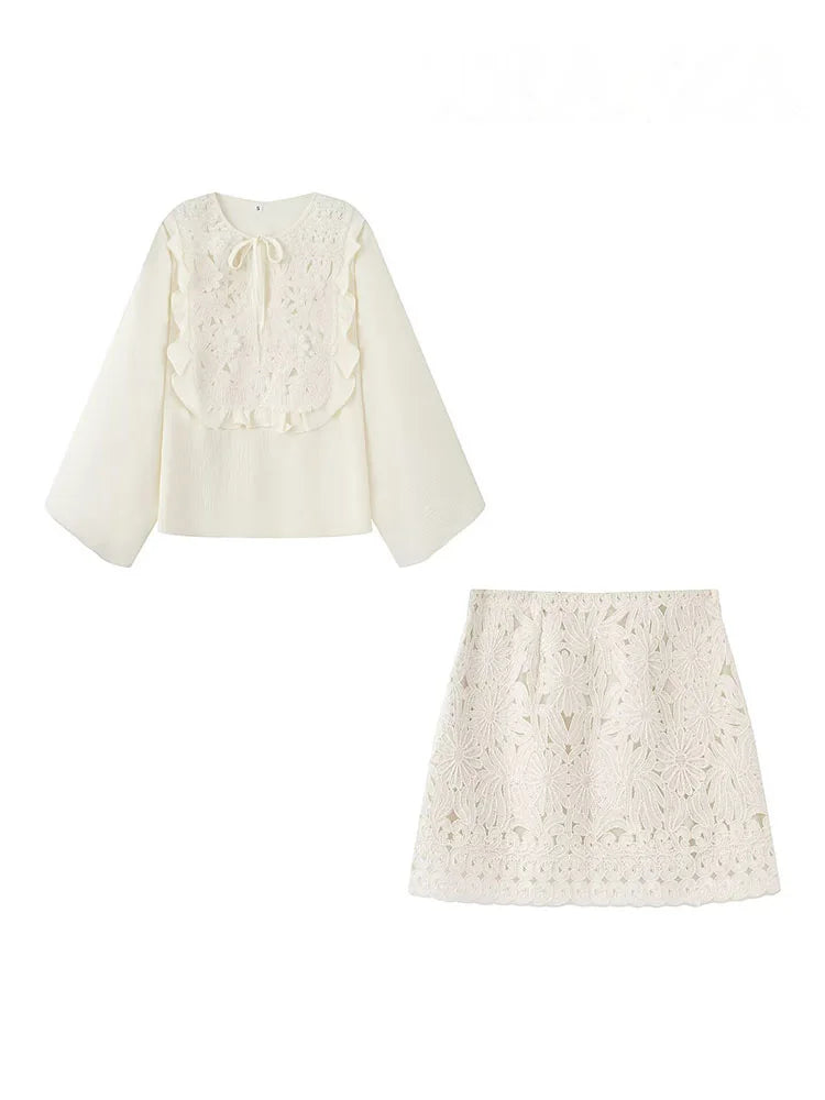 Top and Skirt Set | Zalia Atelier