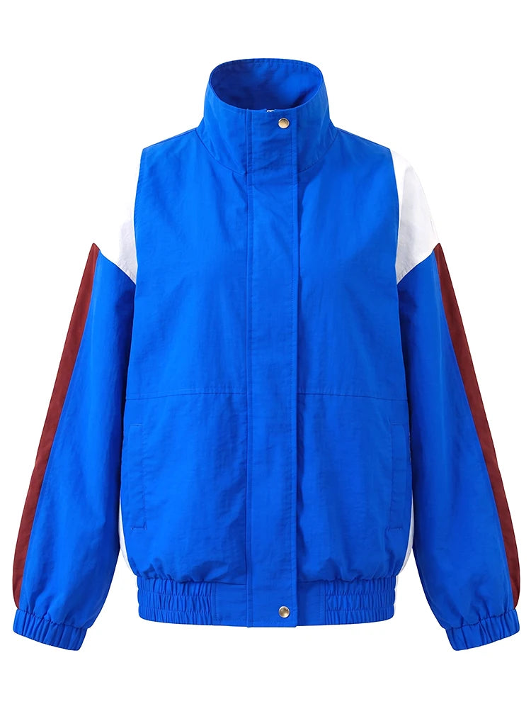 Zalia Atelier - Tricolor Windbreaker Jacket